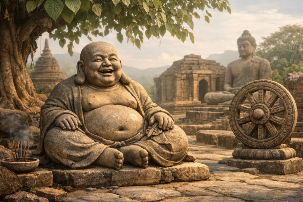 Śmiejący się Budda – kim naprawdę jest i dlaczego nie jest Buddą historycznym